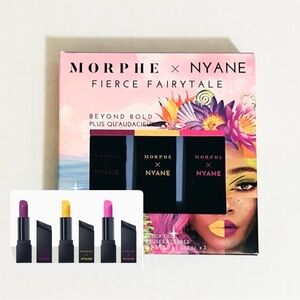Morphe X Nyane Fierce Fairytale Lipstick Trio Beyond Bold